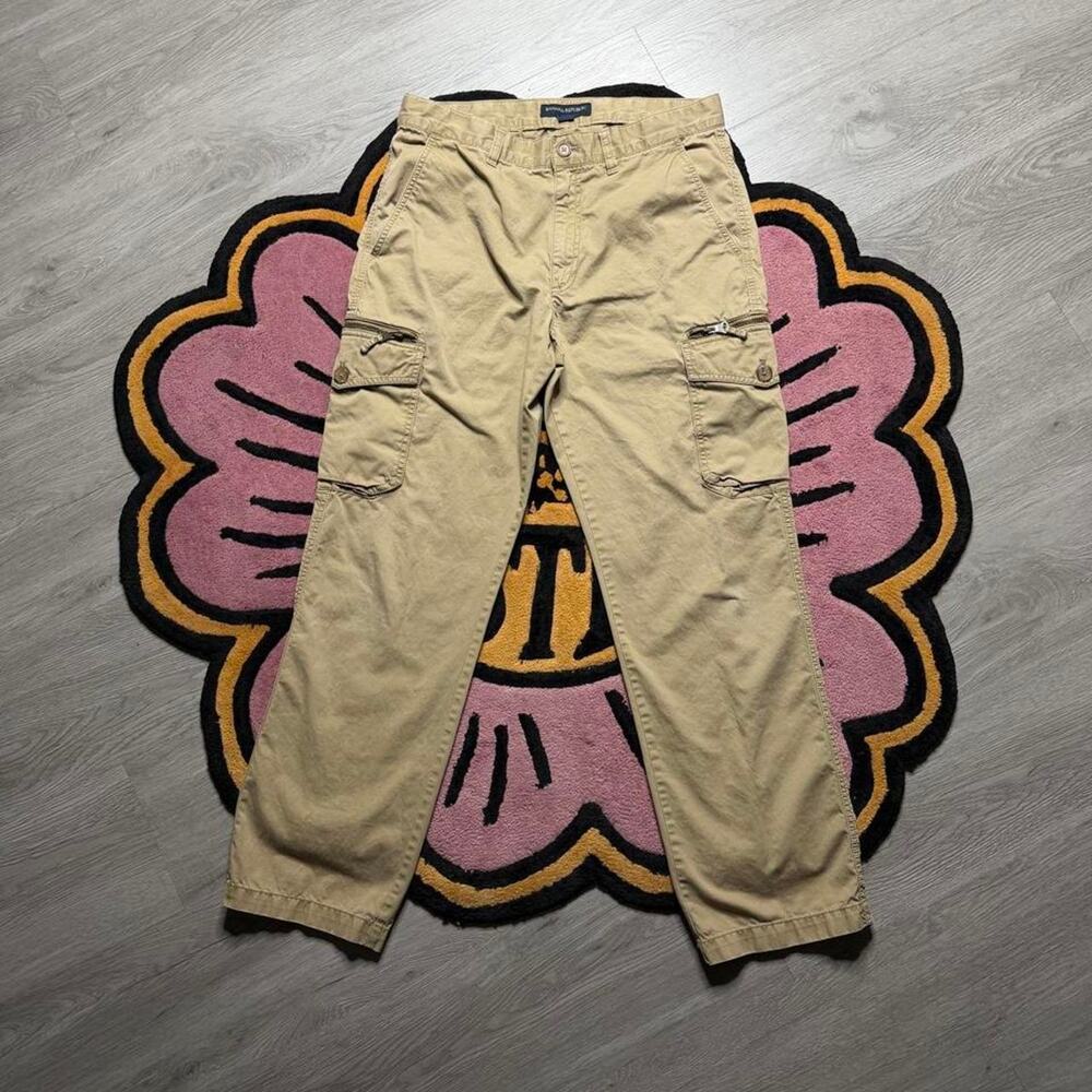 Banana Republic Regular Fit Cargo Pants Size 31x30 Khaki Tan